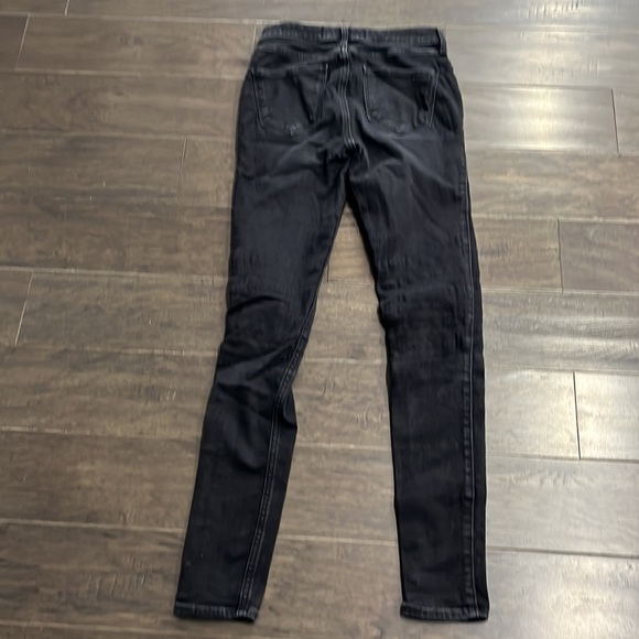 Hollister Black Jeans Womens sz 1L 25W 30 L - Picture 3 of 4